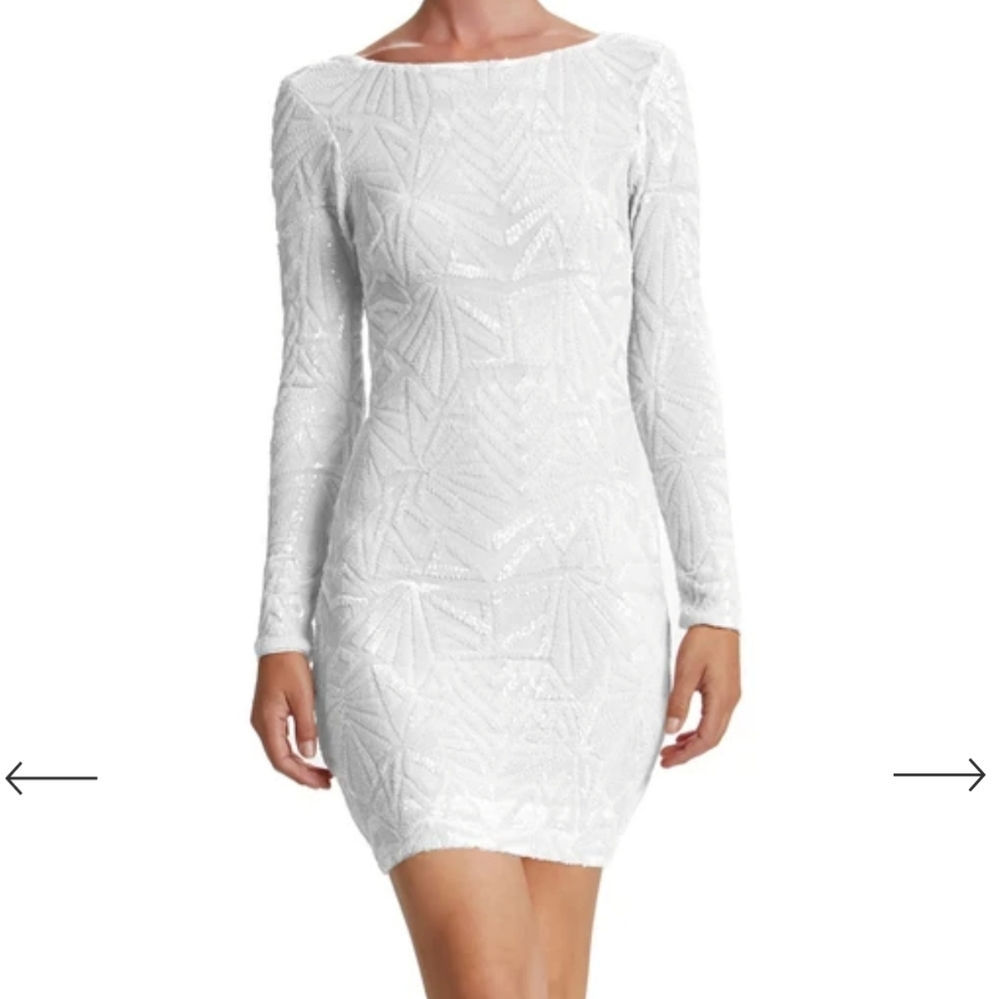 Dress the Population Sequined Lola Mini Dress